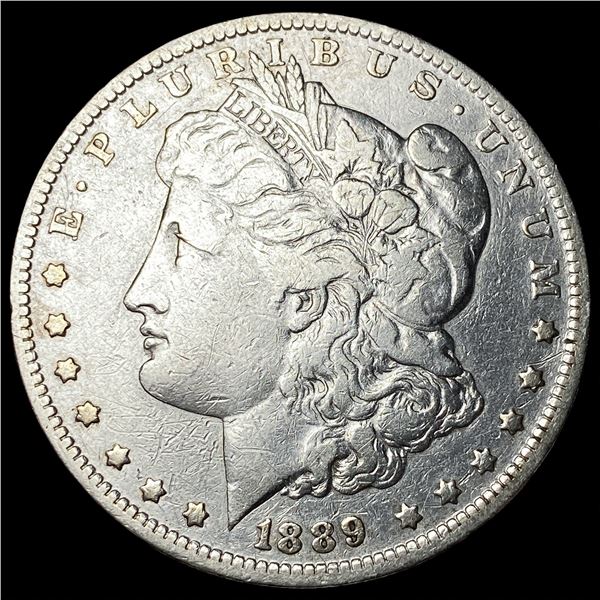 1889-O Silver Morgan Dollar ABOUT  UNCIRCULATED