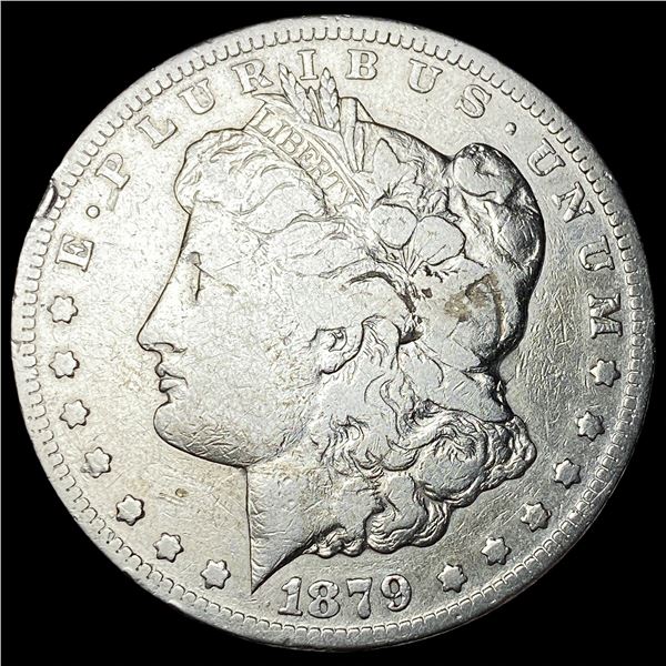 1879-CC Silver Morgan Dollar LIGHTLY  CIRCULATED