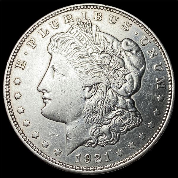 1921 Silver Morgan Dollar NEARLY UNCIRCULATED