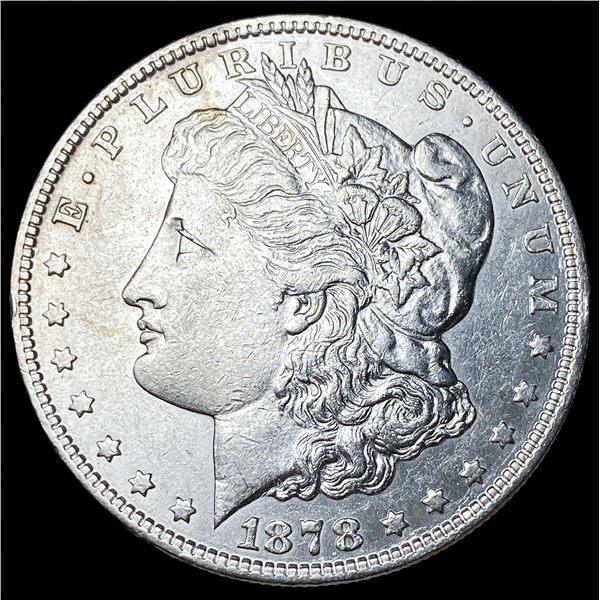 1878 Rev 79 Silver Morgan Dollar CLOSELY  UNCIRCULATED