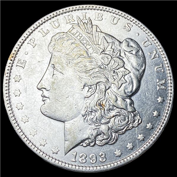 1893 Morgan Silver Dollar CLOSELY  UNCIRCULATED