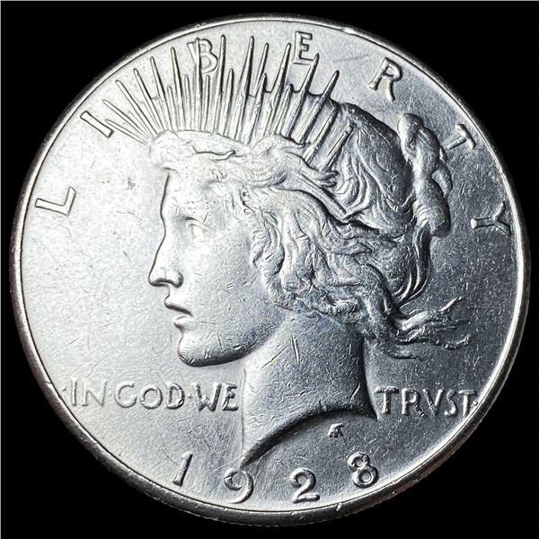1928-S Silver Peace Dollar CLOSELY  UNCIRCULATED