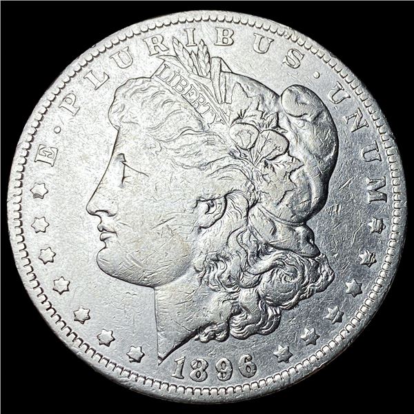 1896-O Silver Morgan Dollar NEARLY  UNCIRCULATED