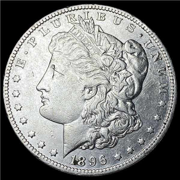 1896-O Silver Morgan Dollar NEARLY  UNCIRCULATED