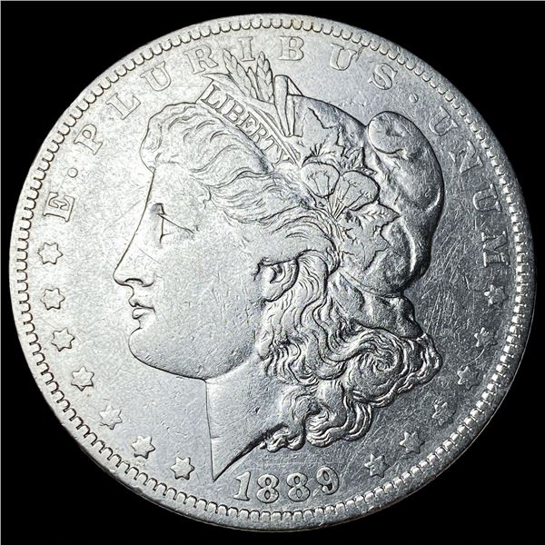 1889-O Silver Morgan Dollar ABOUT  UNCIRCULATED
