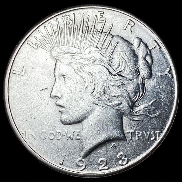 1923-S Silver Peace Dollar CLOSELY  UNCIRCULATED