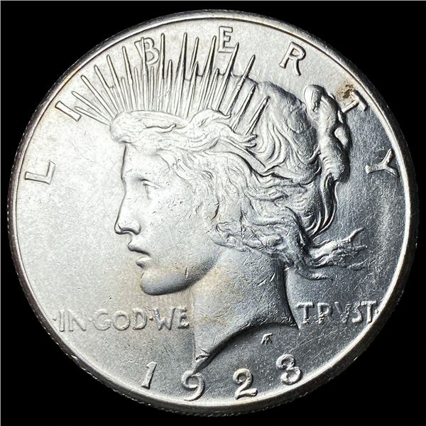 1923-S Silver Peace Dollar CLOSELY  UNCIRCULATED