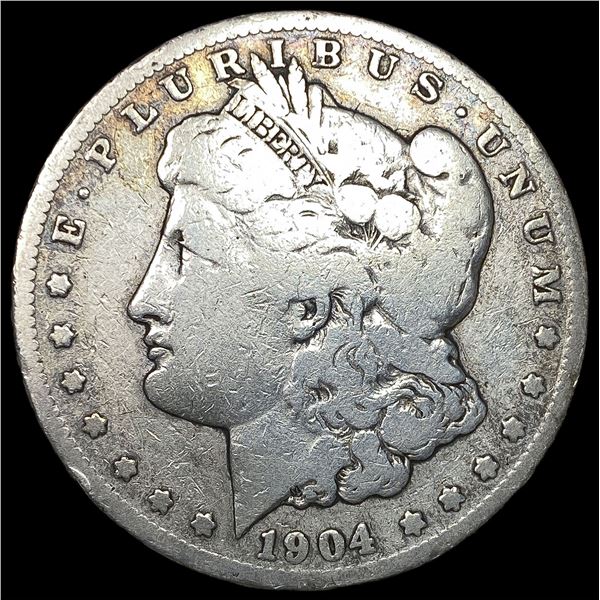 1904-S Silver Morgan Dollar NICELY CIRCULATED
