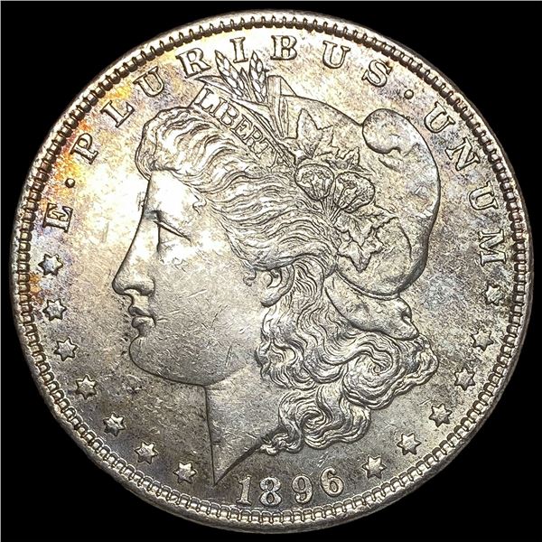 1896-S Silver Morgan Dollar CHOICE AU