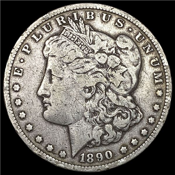 1890-CC Silver Morgan Dollar LIGHTLY  CIRCULATED