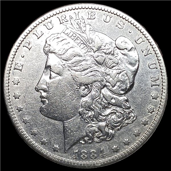 1884-S Silver Morgan Dollar NEARLY  UNCIRCULATED