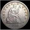 Image 1 : 1877 Seated Liberty Quarter CLOSELY  UNCIRCULATED