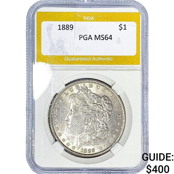 1889 Morgan Silver Dollar PGA MS64