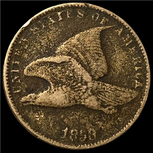 1858 Copper-Nickel Flying Eagle Cent HIGH  GRADE