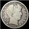 Image 1 : 1898 Silver Barber Half Dollar HIGH GRADE