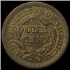 Image 2 : 1853 Braided Hair Large Cent CLOSELY  UNCIRCULATED