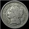 Image 1 : 1868 Nickel Three-Cent Piece CLOSELY  UNCIRCULATED