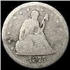 Image 1 : 1875-S Silver Twenty Cent NICELY CIRCULATED