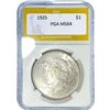 Image 1 : 1925 Silver Peace Dollar PGA MS64