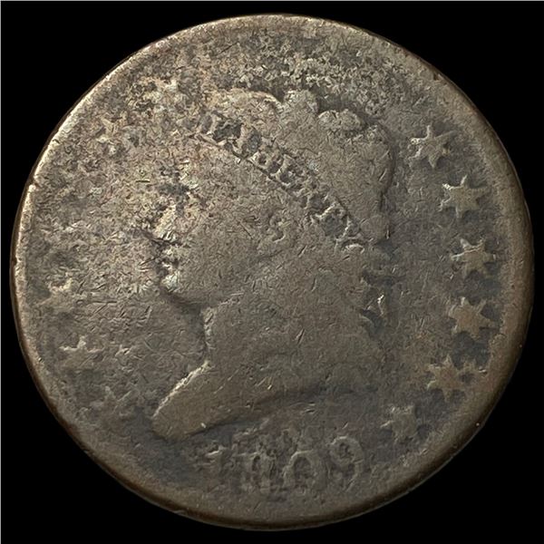 1809 Classic Head Large Cent NICELY  CIRCULATED