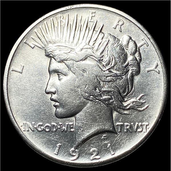 1921 Silver Peace Dollar CLOSELY UNCIRCULATED