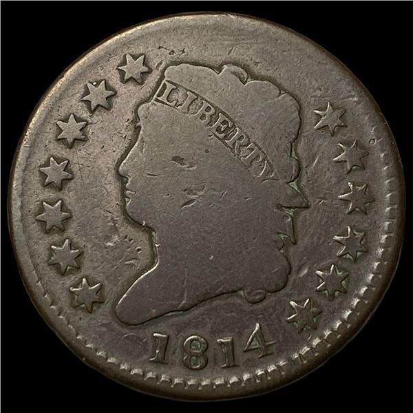 1814 Classic Head Large Cent CLOSELY  UNCIRCULATED
