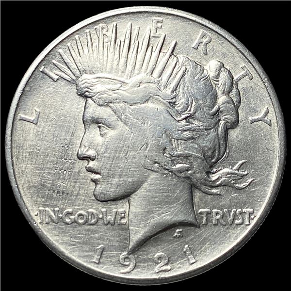 1921 Silver Peace Dollar CLOSELY UNCIRCULATED