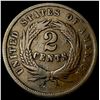 Image 2 : 1864 Two-Cent Piece LIGHTLY CIRCULATED