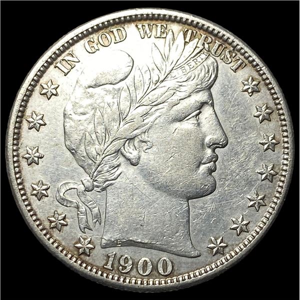 1900-S Silver Barber Half Dollar UNCIRCULATED