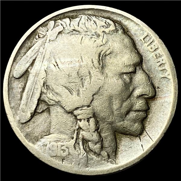 1913-D Type 2 Buffalo Nickel LIGHTLY  CIRCULATED