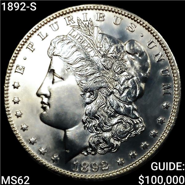1892-S Morgan Silver Dollar