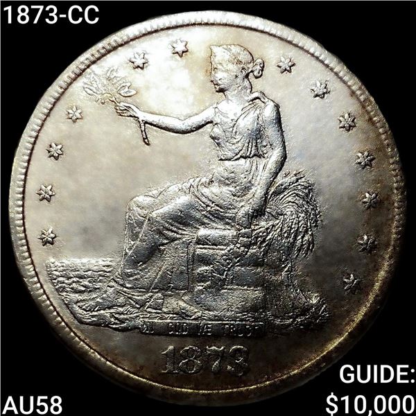 1873-CC Silver Trade Dollar