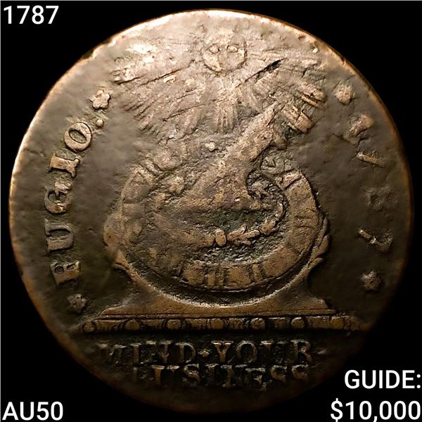 1787 Fugio Cent