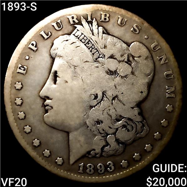 1893-S Morgan Silver Dollar