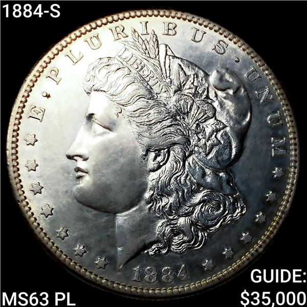 1884-S Morgan Silver Dollar
