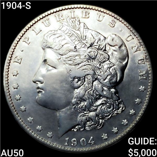 1904-S Morgan Silver Dollar