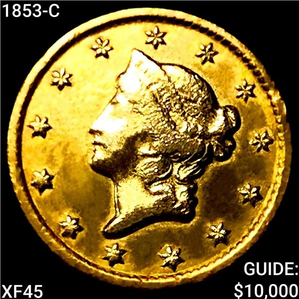 1853-C Rare Gold Dollar