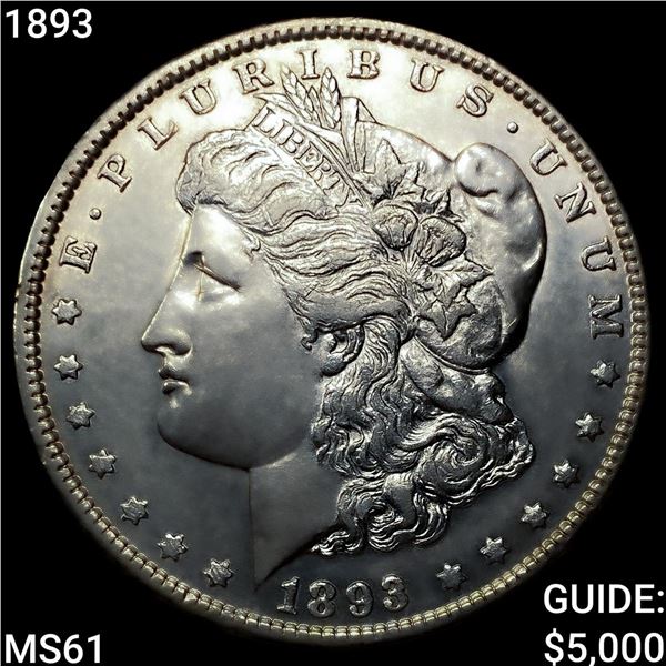 1893 Morgan Silver Dollar