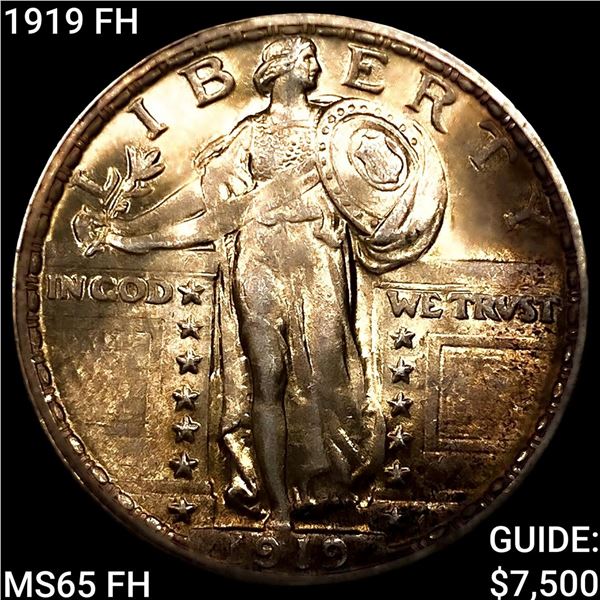 1919 FH Standing Liberty Quarter