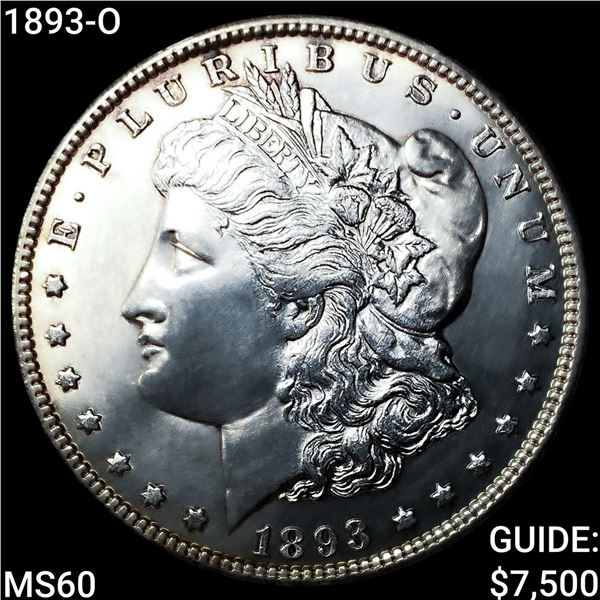 1893-O Morgan Silver Dollar UNCIRCULATED