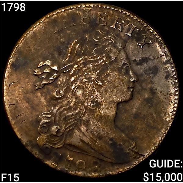 1798 Draped Bust Large Cent NICELY CIRCULATED