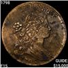 Image 1 : 1798 Draped Bust Large Cent NICELY CIRCULATED