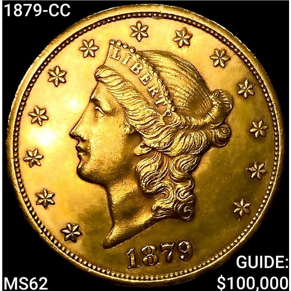 1879-CC $20 Gold Double Eagle UNCIRCULATED