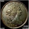 Image 1 : 1804 Draped Bust Half Cent HIGH GRADE