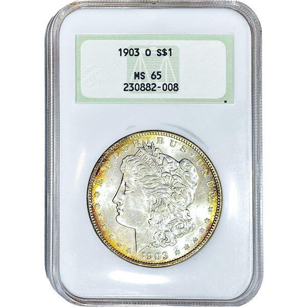 1903-O Morgan Silver Dollar NGC MS65
