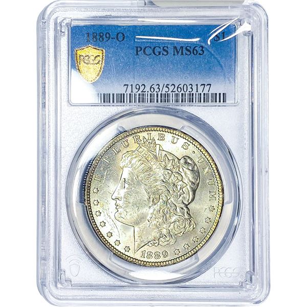 1889-O Morgan Silver Dollar PCGS MS63