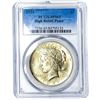 Image 1 : 1921 Silver Peace Dollar PCGS MS65 High Relief