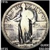 Image 1 : 1916 Standing Liberty Quarter ABOUT UNCIRCULATED