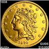 Image 1 : 1838 $5 Gold Half Eagle HIGH GRADE+