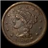 Image 1 : 1856 Braided Hair Large Cent CLOSELY  UNCIRCULATED